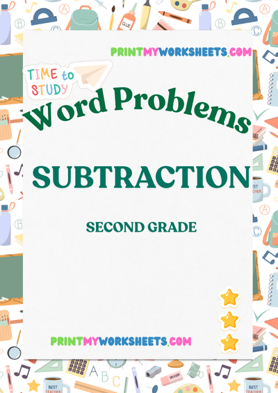 Subtraction Word Problems Worksheet