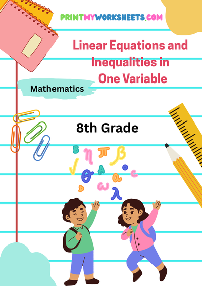 Linear Equations and Inequalities